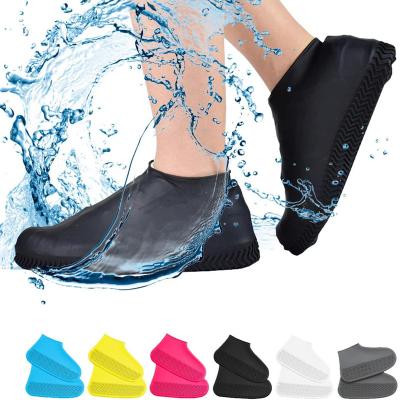 China Factory wholesale fashion trend silicone rubber clear shoe hot sale ice waterproof rain boot for sale