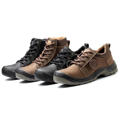 China FUNTA Steel Toe SB S2 S3 Safety Shoes Factory Professional Men Work Steel Toe Safety Footwear for sale