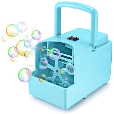 China Plastic USB or Battery Operated Portable Mini Bubble Machine for Kids for sale