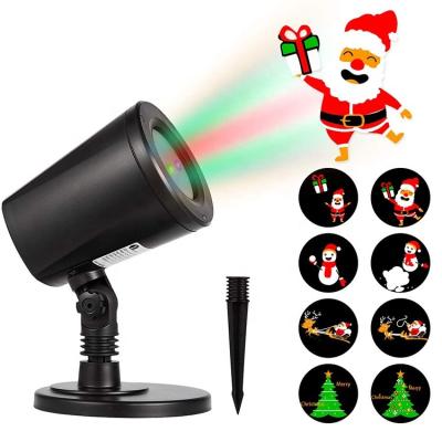 China Animated Christmas Patterns Christmas Animated Projector Light With Auto Changing Images Switchable Pattern For Outdoor And Indoor Use for sale