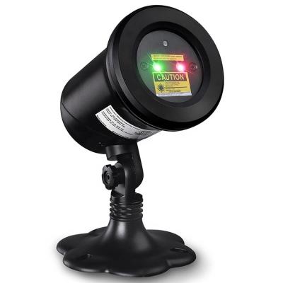 China Star with Turning Motion Sensor and Laser Night Timer Outdoor Red and Green Lighting for sale