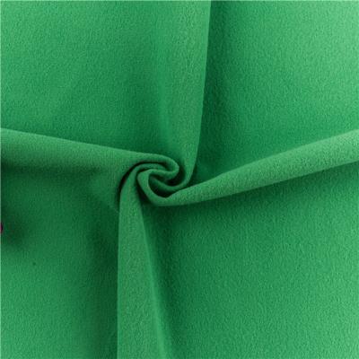 China Factory Supply Fabric School Uniform Foil Velvet Anti-static 100% Polyester Knitted Back Brushed Fabric for sale