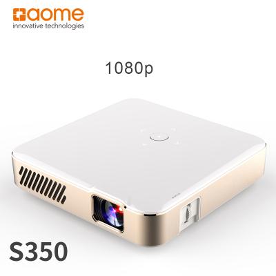 China Pico S350 Mini DLP Android Smart Projector For Mobile Phone 1080p Full HD Home Theater Led Beamer Support WIFI Video Radio for sale