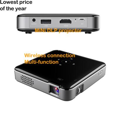 China Pico Factory Price 1000 Lumens 4k DLP LED Mini Beam Android 9.0 OS Wireless Remote Projector Led Mini Projector Easy To Use for sale