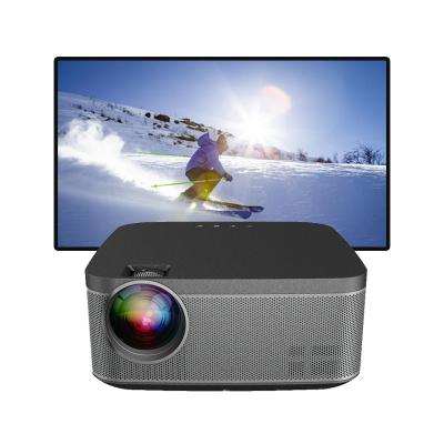 China H1 New 1080p Full HD Built-in Speakers Beamer Support 4k LCD Projector Led Multimedia Home Theater USB Built-in Video Display For Home Use for sale