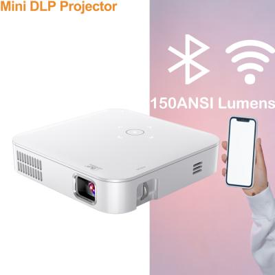 China DLP 150 Lumens 1080p Mobile Video ANSI Best Mini Pico Free Customization Portable Home Cinema Projector OEM ODM for sale