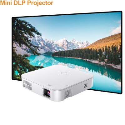 China Pico AOME P150 DLP Mini Projector 4k Home and Portable Auto Keystone Business and Education 150 ANSI Lumens Home Projectors for sale