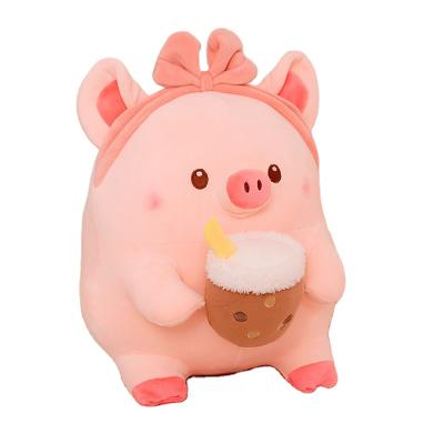 China Good Price PP Plush Cotton Material High Quality Pig Material Cute Stuffed Animal Toys Stuffed Pillow for sale