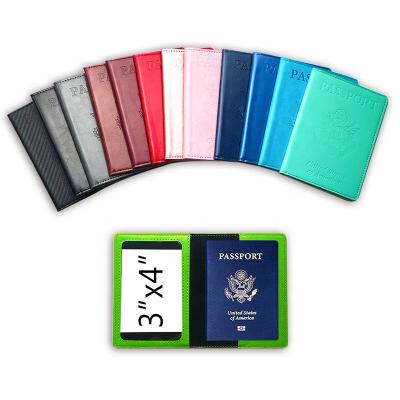 China Passport Set Passport Holder, Customizable PU Artificial Leather Passport Holder In Various Colors for sale