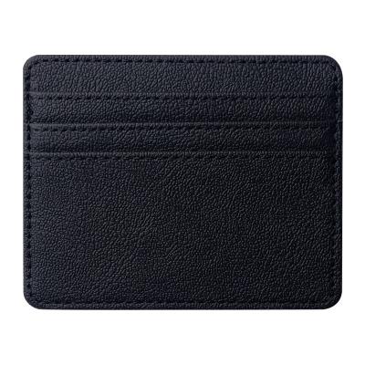 China 2022 new fashion design Toq quality rfid blocking portable card holder pu leather credit card wallet for sale