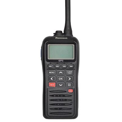 China Handy Portable PVC+Metal IPX7 Waterproof Integrated MOB Handheld RS-38M VHF Marine Radio GPS DSC Interphone for sale