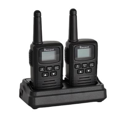 China NEWLY Popular License RS-12 PMR446/FRS462 Radio Mini Phone Walkie Talkie Handheld LCD Display Intercom Made in China 1200mAh Lithium-ion (DC3.7V) for sale