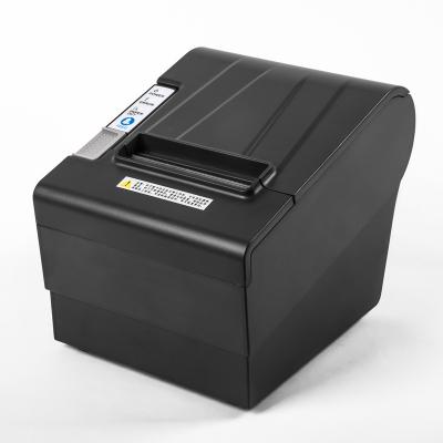 China Black And White POS Printer 80mm Thermal Receipt Printer With USB And Ethernet For Restaurant Bill Printer for sale