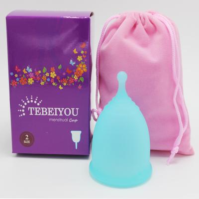 China Eco-friendly Reusable Woman Menstrual Period Cups Menstrual Cup for sale