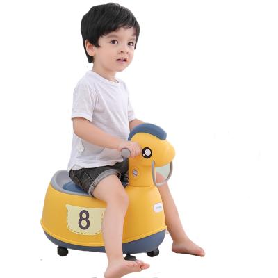 China Wholesale Cartoon Car Play&Potty Baby Potty Shaping Pedestal Pan Safe Healthy Clean PU Cushion Multifunctional for sale