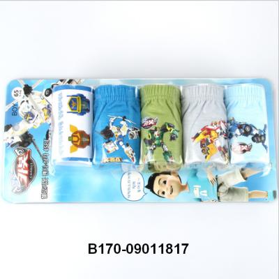 China 2019 New Style Antibacterial Child Boys Underwear Fashion Boy Cotton Underwear Made In China for sale