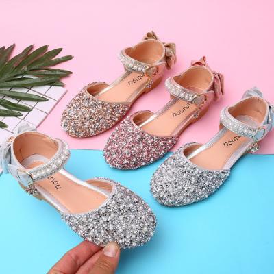 China Lovely Girls Summer Shoes Breathable Soft Bottom Shoes Girls Shoes With Bowknot for sale