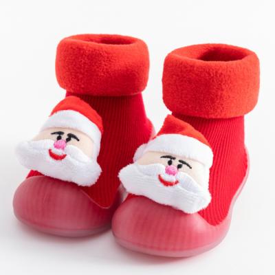 China Anti-slip baby shoes newborn girls boys floor socks cartoon infant baby bumps shoes for sale