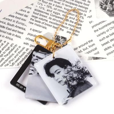 China DIY/Custom Acrylic Key Chain Anime Charm/Anime Paran Photo Acrylic Photo Key Chain Resin Sublimation BT S Kpop Laser Cut Clear Acrylic Key Chain for sale