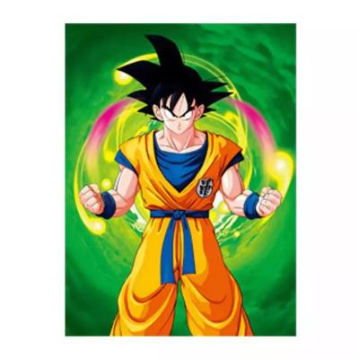 China Custom Japan Paran Print Flip Lenticular 3d Dragon Ball One Piece Wanted Posters Movie 3d Poster Picture 3d Wall Anime Poster for sale