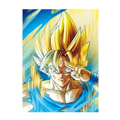 China Wholesale Custom Japan Paran Anime 3d Poster Manga 3d Lenticular Poster Wall Decor 3d Print One Piece Changing Picture Anime Poster for sale