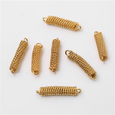 China Non-fading 18k vacuum plating DIY jewelry accessories custom feminine women drop earrings accessories for sale