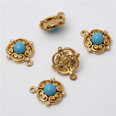 China 18k Non-fading Jewelry Making Drop Earrings Custom Boutique Earring Accessories Turquoise Accessories for sale