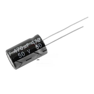 China FZYH 50V470UF 10*17mm Spot Electrolytic Capacitor CHONGX New Classic for sale