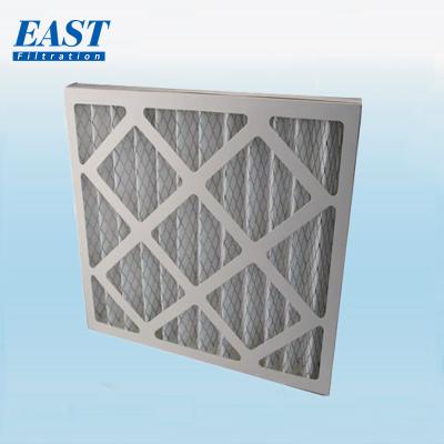 China Disposable Air Purifying Room High Efficiency Permeability Metal Mesh Pleat Pre-Filter For Air Compressor for sale