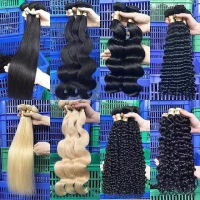 China All Textures Wholesale Unprocessed Cuticle Aligned Hair, Virgin Mink Indian Hair Extension, Brazilian Hair Bundles With Closure Headband for sale