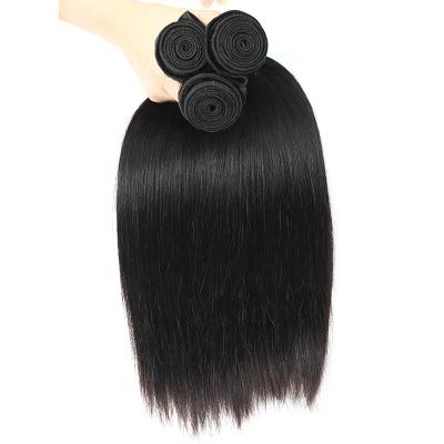 China Wholesale Suppliers Dubai Silky Straight Wave Keratin Hair Extensions Raw Silky Straight Peruvian Hair Cutucle Lined Virgin Hair Bundle for sale