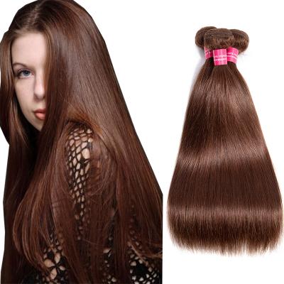 China Malaysian Straight & Body Wave Shmily Body Wave Bundles #4 Brown Hair Weave Bundles For Women Remy Colored Hair Extensions for sale