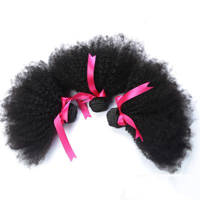 China Wholesale 2021 New Fashion Afro Kinky Curly Raw Indian Virgin Hair Extensions 100% Virgin Hair Extensions With Bang Lace Closure for sale