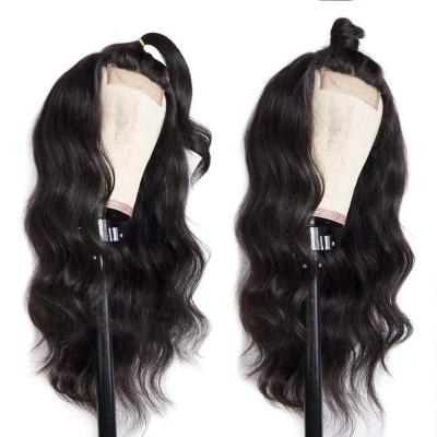 China ALL Human Textures Real Virgin Hair Lace Closure Wig Body Wave 4*4 Raw Indian Remy Closure Swiss Lace Hair Indian Remy Wigs for sale