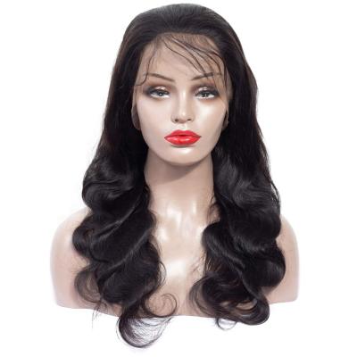 China ALL Textures Unprocessed Pre Plucked Lace Front Wig Swiss Lace Human Hair Wigs Raw Indian Hair Body Wave Shmily Density Wholesale 150% 180% for sale