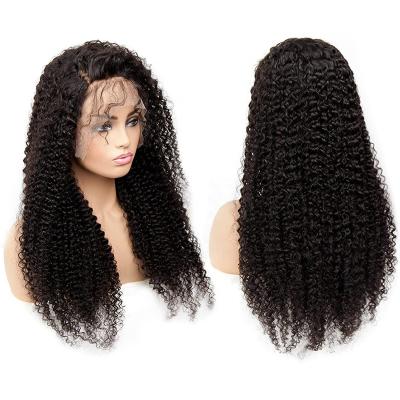 China ALL Textures Wholesale HD Lace Front Wigs Brazilian Curly Human Hair Wigs Pre Plucked Hairline With Baby Hair Remy Hair 360 Lace Front Wigs for sale