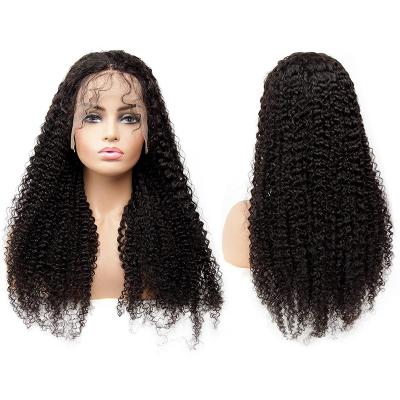 China ALL Textures Shmily Hot Sale Brazilian Hair Lace Front Wigs Virgin Curly Lace Front Wig Human Hair Wigs With Baby Hair For Black Women for sale