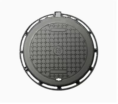 China EN1433 Anti Theft Asphalt Ductile Iron Manhole Cover Customized for sale