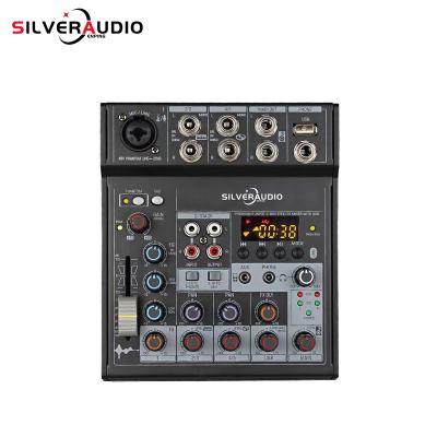 China Disco\Bar\Club\Home GAX-TG502 Outdoor Sound System 4 Channel BT Integrated Mixer DJ Controller For Podcasters Musicians for sale