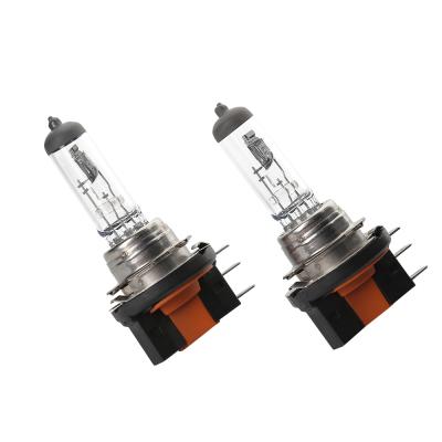 China Wholesale Glass Car Headlight Bulb H15 Clear Headlight Auto Light Automotive Halogen Bulb 15/55W for sale