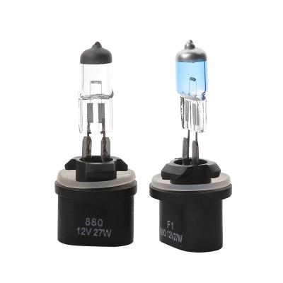 China Auto Glass Clear Halogen Fog Light Bulb Halogen Bulb 880 27W PG13 12V for sale