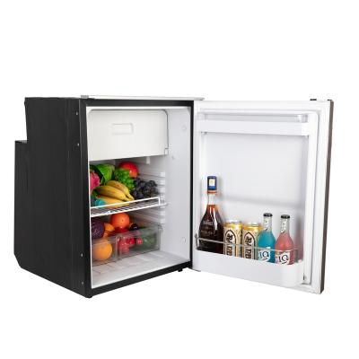 China High Quality Embedded Mini Fridge Freezer Control Ribbon 80Ltr RV Freezer Refrigerator RV Compressor for sale