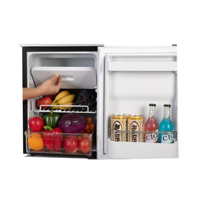 China Mini Fridge RV Camping Freezer Yacht Professional Fridge Supply 50L RV Fridge Freezer Manufacturer Embedded Built-in Fridge for sale