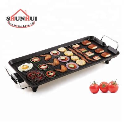 China Easy Cleaning Electric Grill Indoor Stick Barbecue Grills Non and Electric Griddles Smokeless Electric Grill for sale