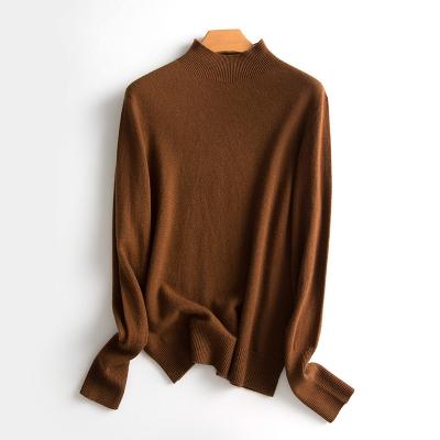 China Women's Autumn/Winter Turtle Neck Half Body Sweater Sweater Breathable Seamless Bottom Sweater One for sale