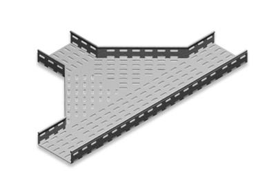 China 18kgm 600*100 Horizontal Tee For Ladder Cable Tray for sale