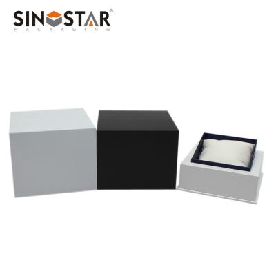 China Paper Customized Cheap Cardboard Paper Gift Packaging Box For Single Watch for sale