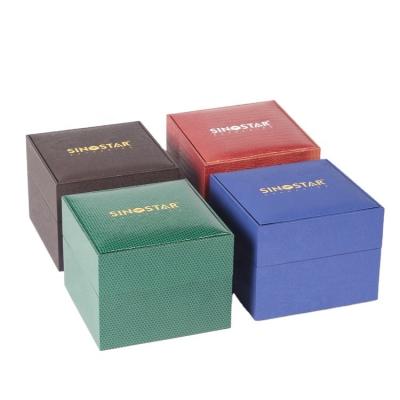 China Colorful Cheap Custom Watch Storage OEM Watch Box Simple Watch Box for Watch Packaging and Storage Display for sale