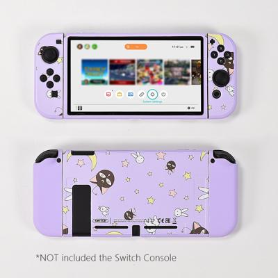 China Multicolor Protective Vinyl Skin Cover Device Decal Skin Sticker Dock Case for Nin tendo Switch console dock station hard PC case for sale