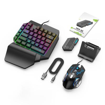 China With handbreak gaming mouse and keyboard converter combo for mobile games PUBG mobile mouse and keyboard converter for sale